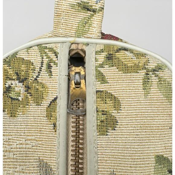 Boho Tapestry Carpetbag Purse  | Vintage Floral Western Folkcore Fall Bag | EUC - Picture 6 of 7